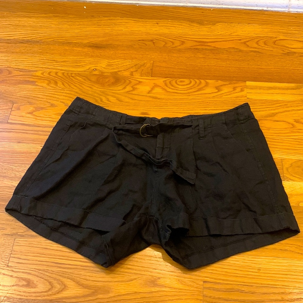 Mm couture black shorts. Size large